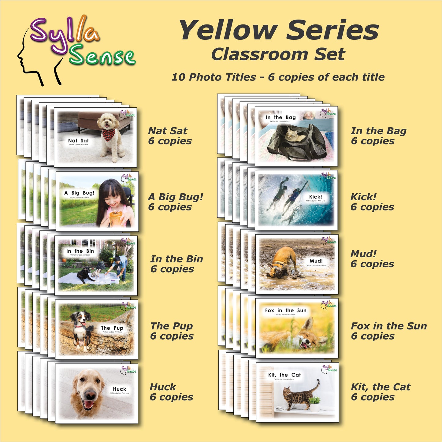 Yellow Square - Classroom Set